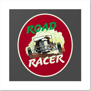 Hot Rod Road Racer Posters and Art